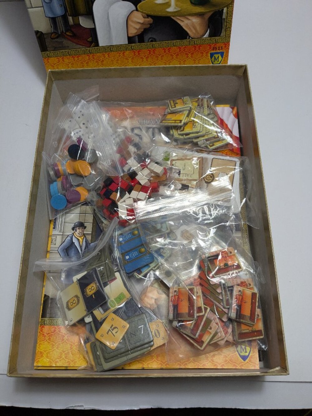 Grand Austria Hotel Board Game Complete Strategy Economic Resource Management - Picture 10 of 16